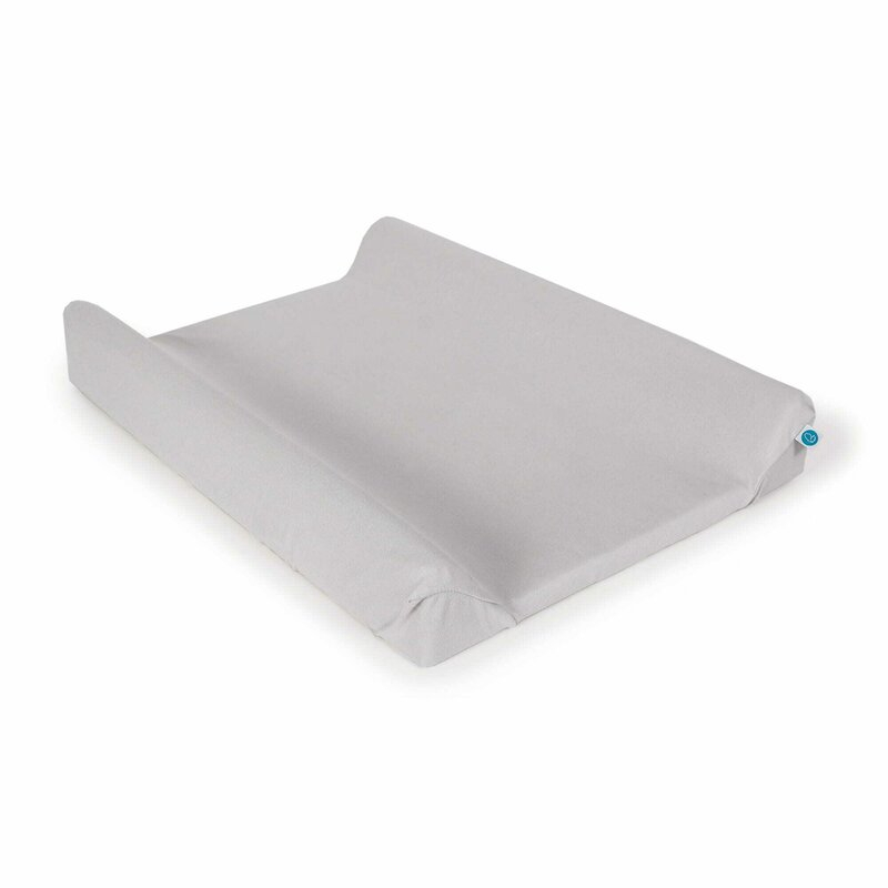 Set 2 huse, Ceba Baby, Pentru saltea de infasat, 50x70 cm, Certificat Oeko-Tex Standard 100, Bumbac, Dark/ Light Grey [2]