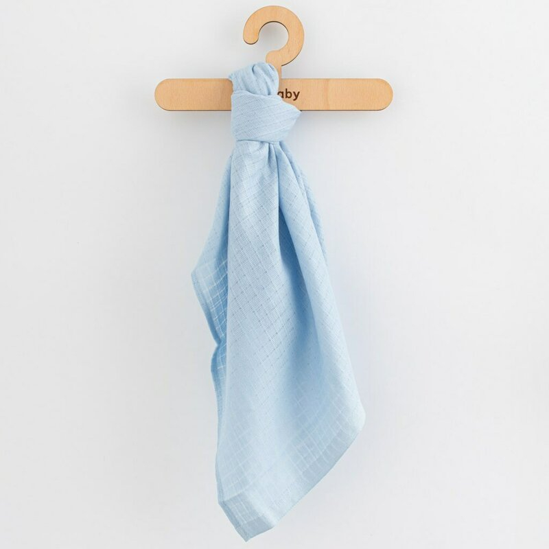 Set 3 scutece, New Baby, Multifunctionale, Din bumbac 100%, Material certificate Oeko Tex Standard 100, 70x80 cm, Multicolor, Boy [4]