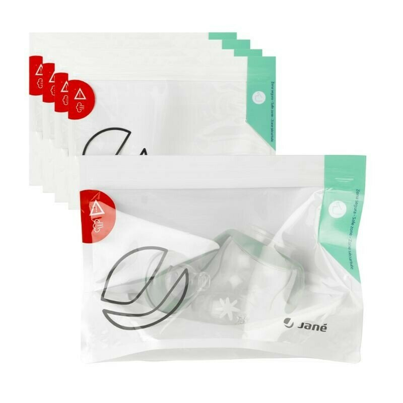 Set 5 pungi de sterilizare, Jane, Pentru microunde, Gata in 90 de secunde, 28 x 21 cm [1]