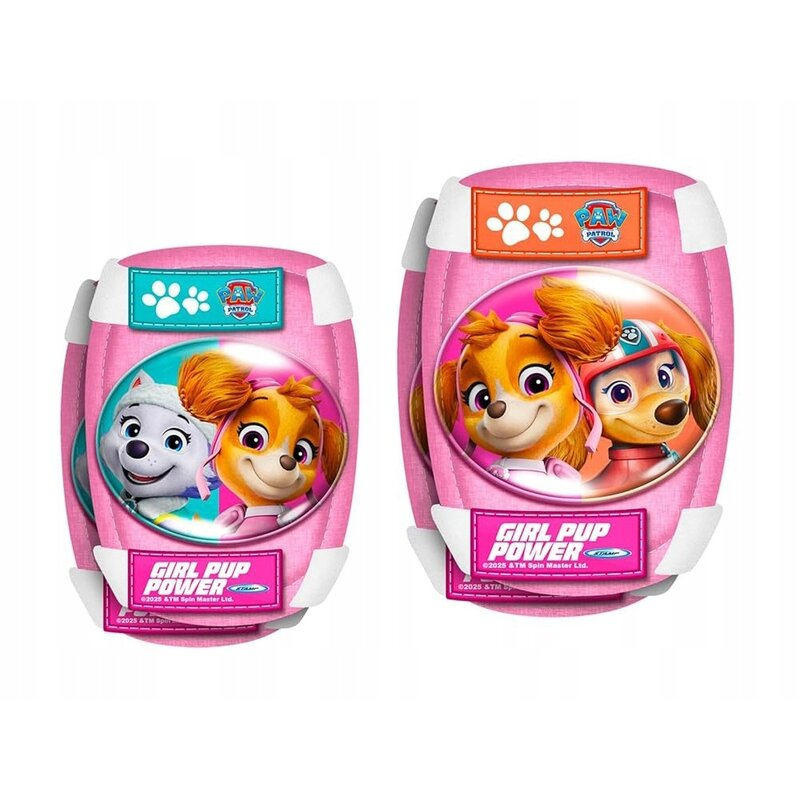 Set casca protectie, genunchiere si cotiere, Stamp, Disney, Sigure si confortabile, Reglabile, Conform cu EN1078, Marime 50/56 cm, 3 ani+, Paw Patrol [4]