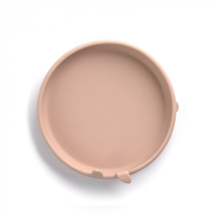 Set complet de masa, Jane, Din silicon, Cu 4 piese, Farfurie, Bol, Lingurita si pahar, BPA free, Pale [8]