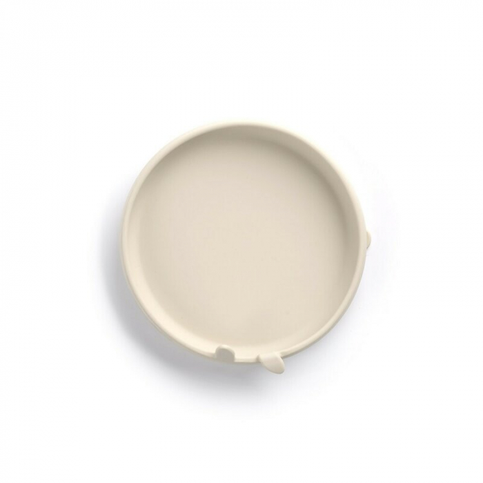 Set complet de masa, Jane, Din silicon, Cu 4 piese, Farfurie, Bol, Lingurita si pahar, BPA free, Sand [5]