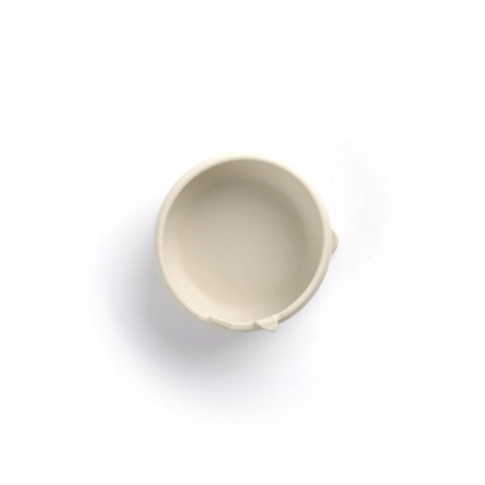 Set complet de masa, Jane, Din silicon, Cu 4 piese, Farfurie, Bol, Lingurita si pahar, BPA free, Sand [8]