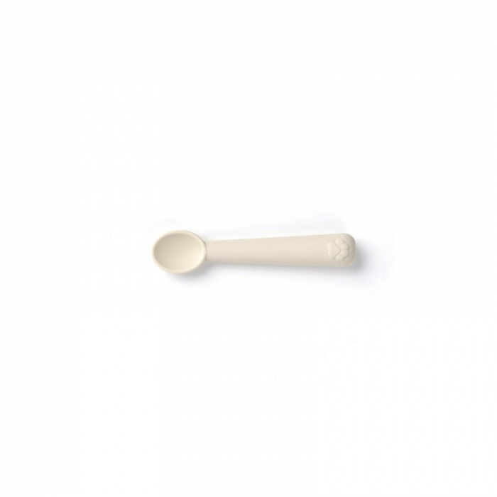 Set complet de masa, Jane, Din silicon, Cu 4 piese, Farfurie, Bol, Lingurita si pahar, BPA free, Sand [7]