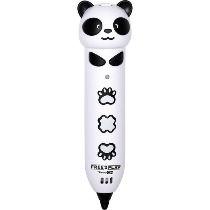 Set Creion 3D si Filament colorat de 20 m, Free2Play, Panda [1]