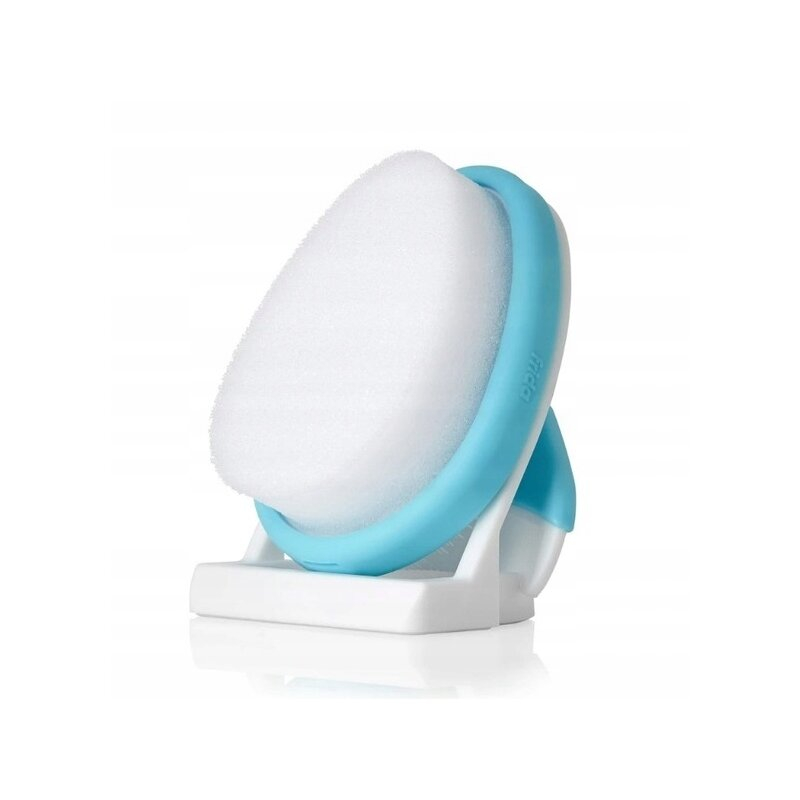 Set ingrijire scalp, Fridababy, DermaFrida, 3 in 1, Pentru dermatita seboreica la bebelusi, Include perie, burete si pieptene, Cu suport cu ventuza, De la nastere, Alb [2]