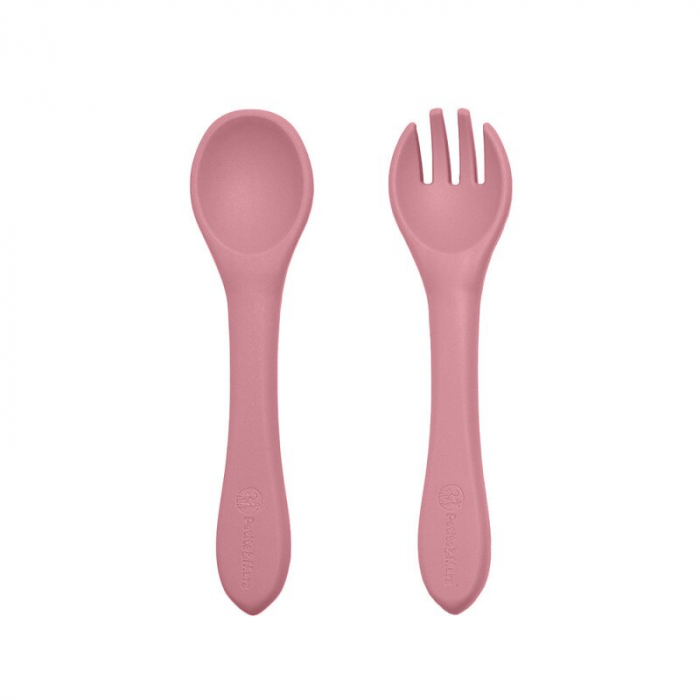 Set tacamuri, Petite&Mars, Take&Match, Din silicon, Fara BPA 6 luni+, Roz [1]
