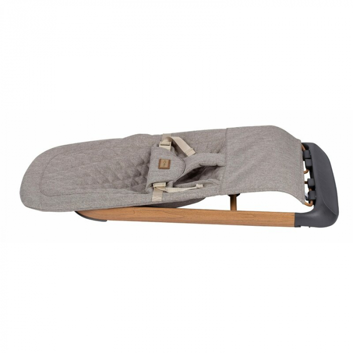 Sezlong balansoar, FreeON, Serene, Pana la 9 kg, Cu centura in 3 puncte, Spatar reglabil in 3 etape, Cu bara de jucarii, 70 x 45 x 56 cm, 0 luni+, Grey [6]