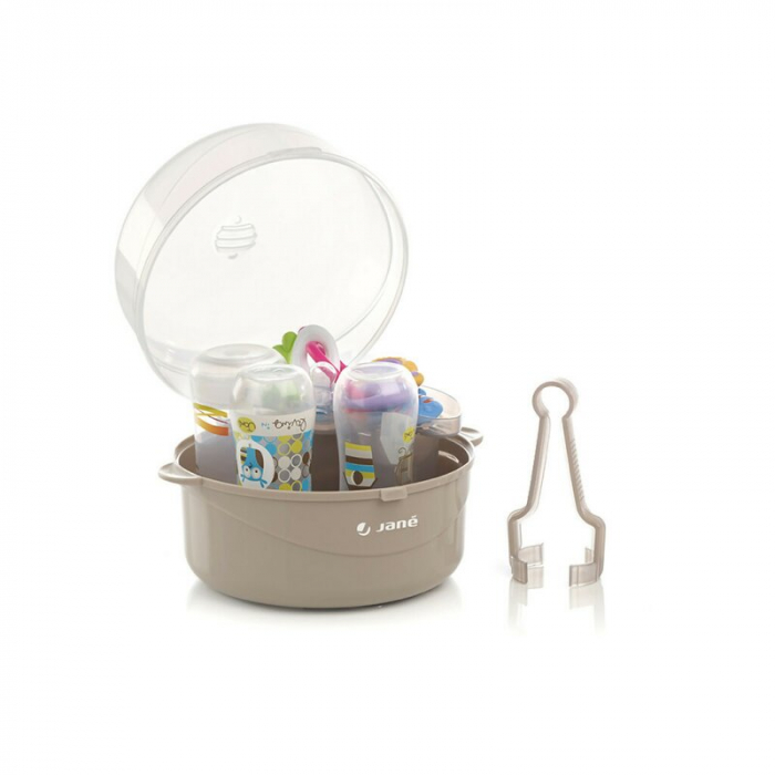 Sterilizator microunde, Jane, Capacitate 6 biberoane, BPA Free, 16.5 cm x 20 cm [1]