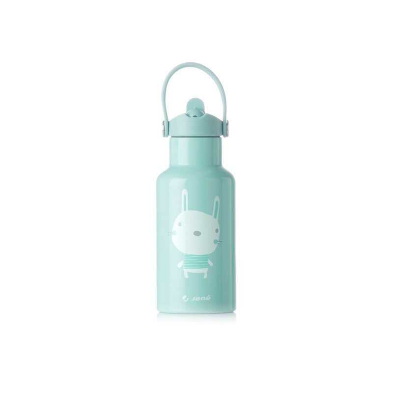 Sticla termos lichide, Jane, Din otel inoxidabil, Cu mentinere de temperatura de pana la 12 ore, 350 ml, Bpa Free, Conform cu EN 1186:2022EN 12546-1:2000UNE EN 14372:2005, Mint [1]