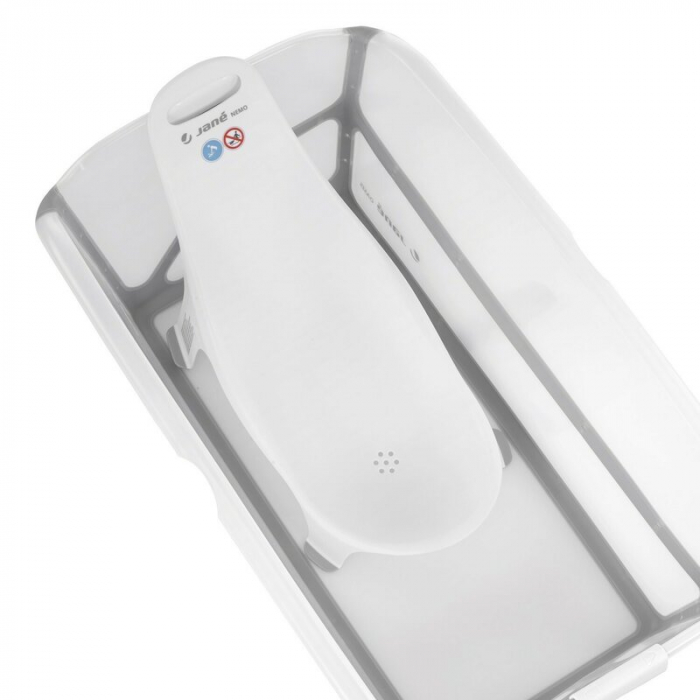 Suport pentru baie ergonomic, Jane, Nemo, De la nastere, Cu maner, Conform cu standardul european de siguranta EN 17022:2018, White [3]