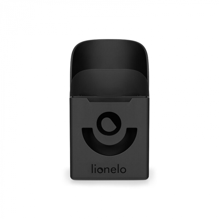 Suport universal pentru biberon/pahar si telefon, Lionelo, Ove, Cu sistem de rotire 360, Negru [9]