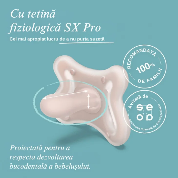 Suzetă fiziologică Suavinex SX Pro Zero Zero [4]