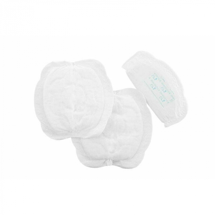 Tampoane pentru san, Bocioland, Set 100 bucati, Ambalate individual, Cu banda adeziva pentru o fixare usoara [6]