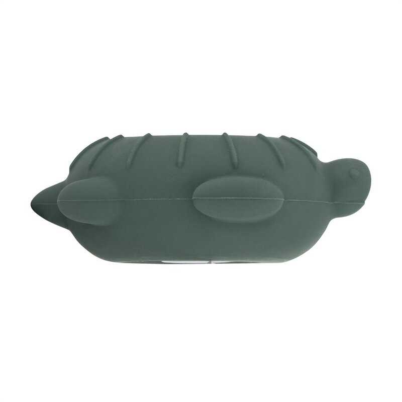 Temometru digital, Petite&Mars, Broscuta Terry, Multifunctional, Ecran usor de citit, Valoare precisa, Silicon Sigur, Avertizare temperatura, 0 luni+, Verde [2]
