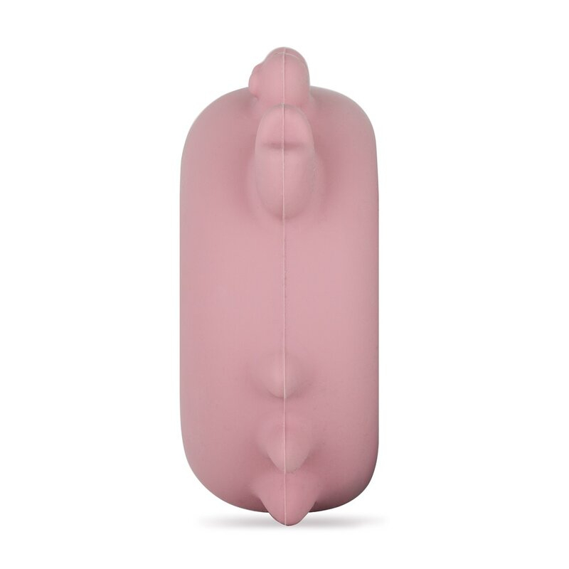 Temometru digital, Petite&Mars, Crabul Caleb, Multifunctional, Ecran usor de citit, Valoare precisa, Silicon Sigur, Avertizare temperatura, 0 luni+, Roz [2]