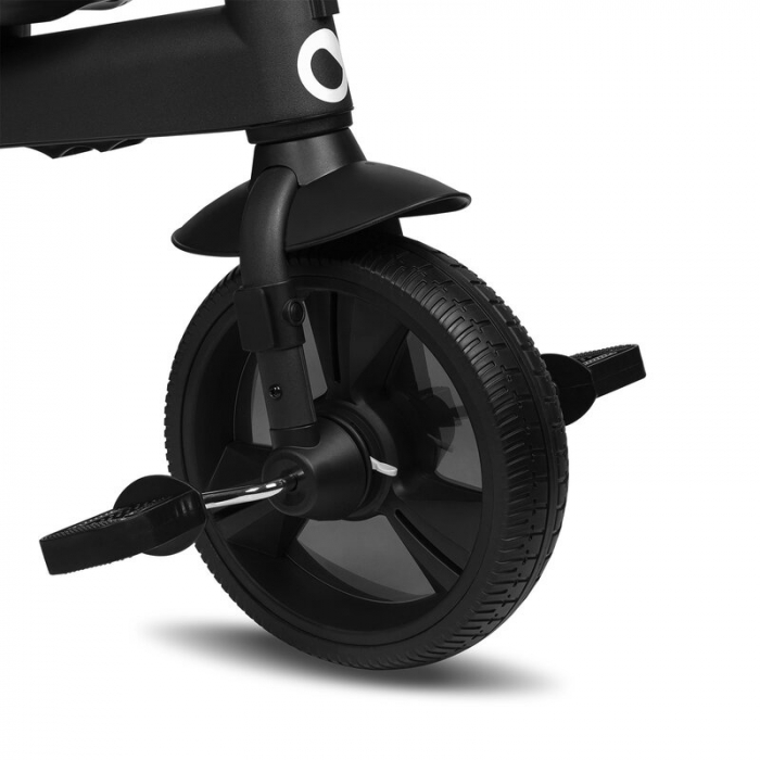Tricicleta copii, Lionelo Kori, ultra-pliabila si multifunctionala, cu scaun rotativ 360°, control parental, suport pentru picioare si accesorii premium, Verde [10]