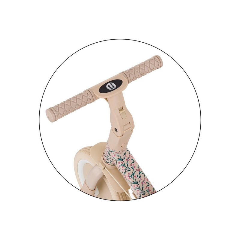 Tricicleta, Petite&Mars, Turbo, Editie limitata, 5 in 1, Multifunctionala, Vehicul de impins, Bicicleta cu/fara pedale, Cu maner de ghidaj, Detasabil, Roti din cauciuc, Pana la 25 kg, 1.5-5 ani, Pink  [18]