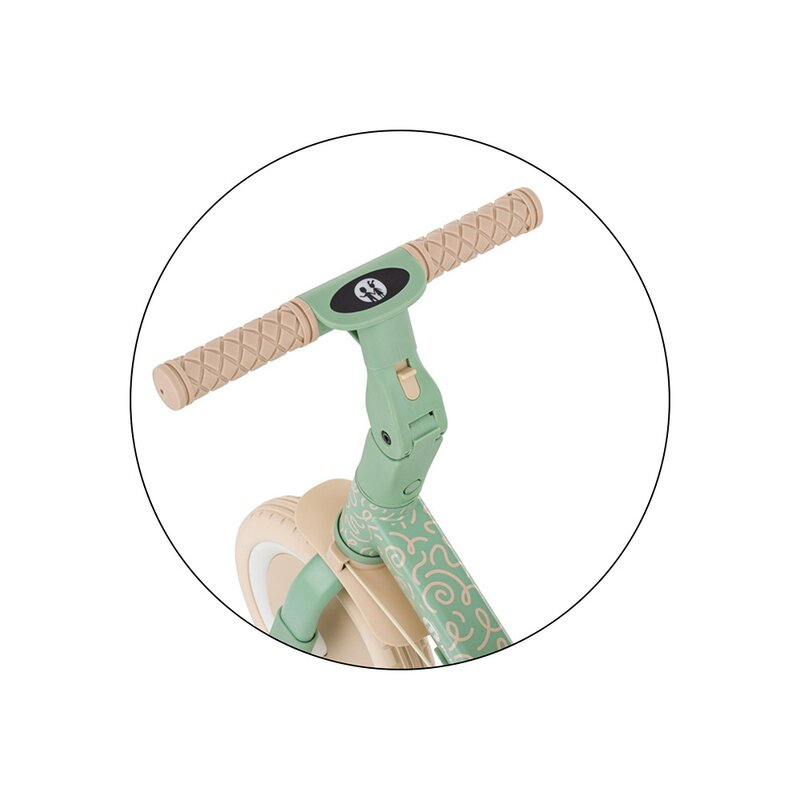 Tricicleta, Petite&Mars, Turbo, Editie limitata, 5 in 1, Multifunctionala, Vehicul de impins, Bicicleta cu/fara pedale, Cu maner de ghidaj, Detasabil, Roti din cauciuc, Pana la 25 kg, 1.5-5 ani, Green [17]