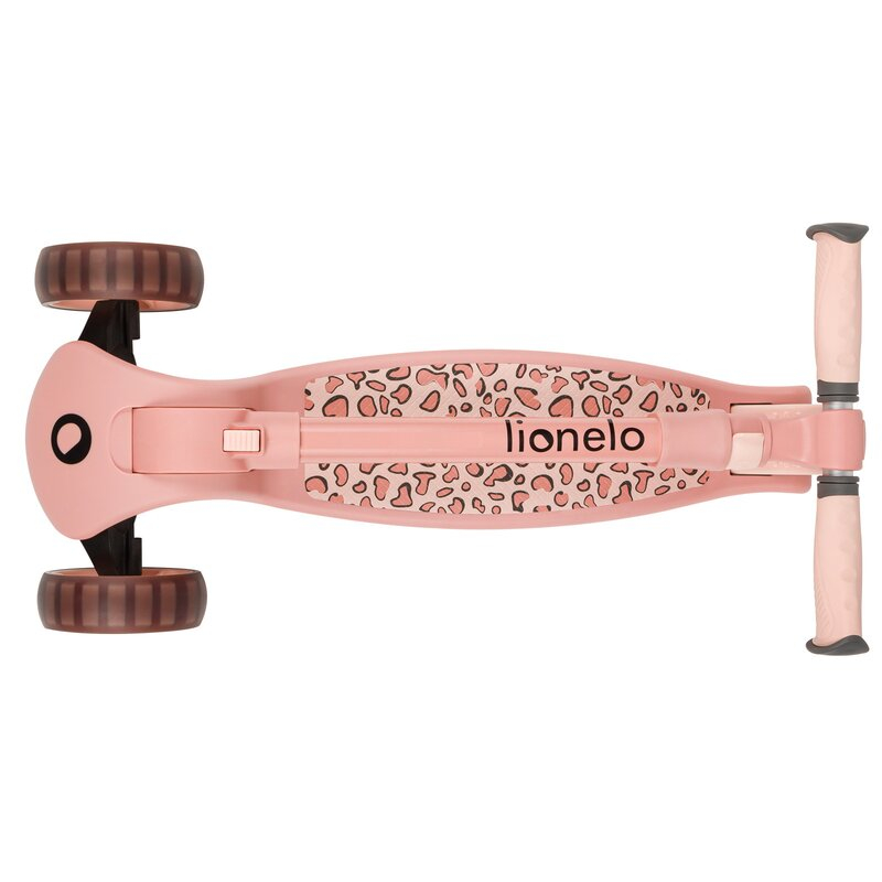 Trotineta, Lionelo, Franky, Multifunctionala, Pliabila, Pana la 50 kg, Bicicleta cu 3 roti si trotineta de echilibru, Ghidon reglabil, Sezut detasabil, Roti cu LED, Conform cu EN71, EN62115, 12 luni+, [23]