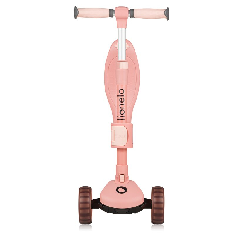 Trotineta, Lionelo, Franky, Multifunctionala, Pliabila, Pana la 50 kg, Bicicleta cu 3 roti si trotineta de echilibru, Ghidon reglabil, Sezut detasabil, Roti cu LED, Conform cu EN71, EN62115, 12 luni+, [9]