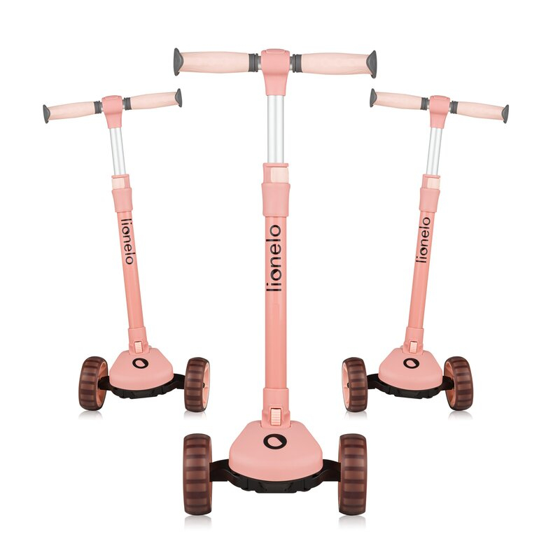 Trotineta, Lionelo, Franky, Multifunctionala, Pliabila, Pana la 50 kg, Bicicleta cu 3 roti si trotineta de echilibru, Ghidon reglabil, Sezut detasabil, Roti cu LED, Conform cu EN71, EN62115, 12 luni+, [11]