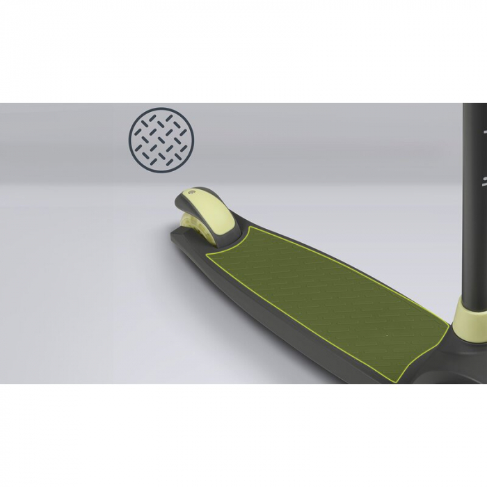 Trotineta, Lionelo, Jessy, Ultrapliabila, Pana la 50 Kg, Cu design ergonomic, Cu lumini LED, 56 x 26 x 67-82 cm, 3 ani+, Verde [17]