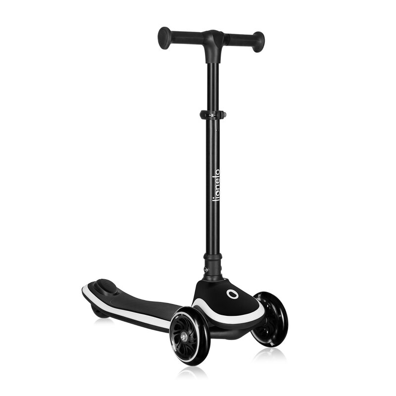 Trotineta pentru copii, Lionelo, Mey, Ultrapliabila, Cu lumini si cosulet, Maner ajustabil pe inaltime, 3 ani+, Pana la 50 Kg, Ultra usor, 2.8 kg, Conform cu standardul EN71-1/2/3, Certificata Interte [9]