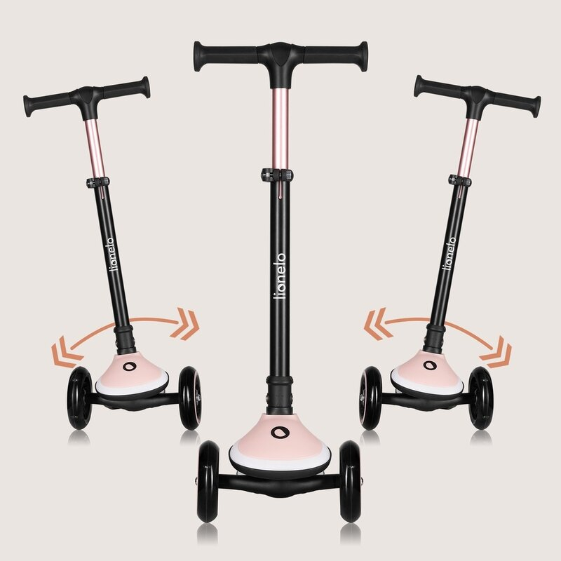Trotineta pentru copii, Lionelo, Mey, Ultrapliabila, Cu lumini si cosulet, Maner ajustabil pe inaltime, 3 ani+, Pana la 50 Kg, Ultra usor, 2.8 kg, Conform cu standardul EN71-1/2/3, Certificata Interte [27]