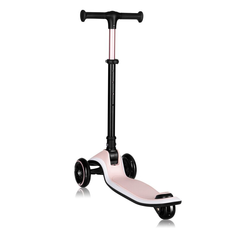 Trotineta pentru copii, Lionelo, Mey, Ultrapliabila, Cu lumini si cosulet, Maner ajustabil pe inaltime, 3 ani+, Pana la 50 Kg, Ultra usor, 2.8 kg, Conform cu standardul EN71-1/2/3, Certificata Interte [10]