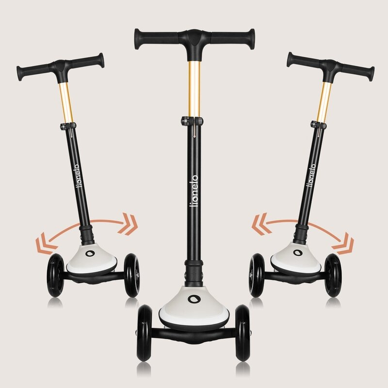 Trotineta pentru copii, Lionelo, Mey, Ultrapliabila, Cu lumini si cosulet, Maner ajustabil pe inaltime, 3 ani+, Pana la 50 Kg, Ultra usor, 2.8 kg, Conform cu standardul EN71-1/2/3, Certificata Interte [29]