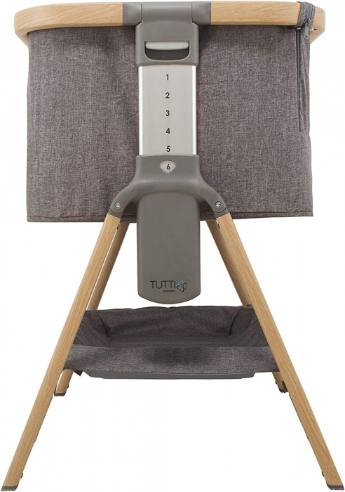 Tutti Bambini – Patut 2 in 1 co-sleeper CoZee Oak & Charcoal [5]