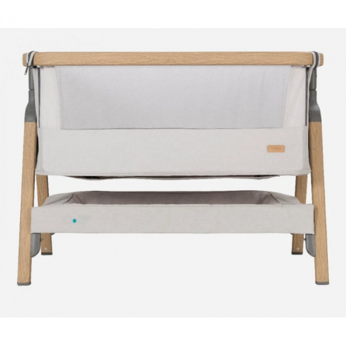 Tutti Bambini – Patut 2 in 1 co-sleeper CoZee Oak & Sterling Silver [11]