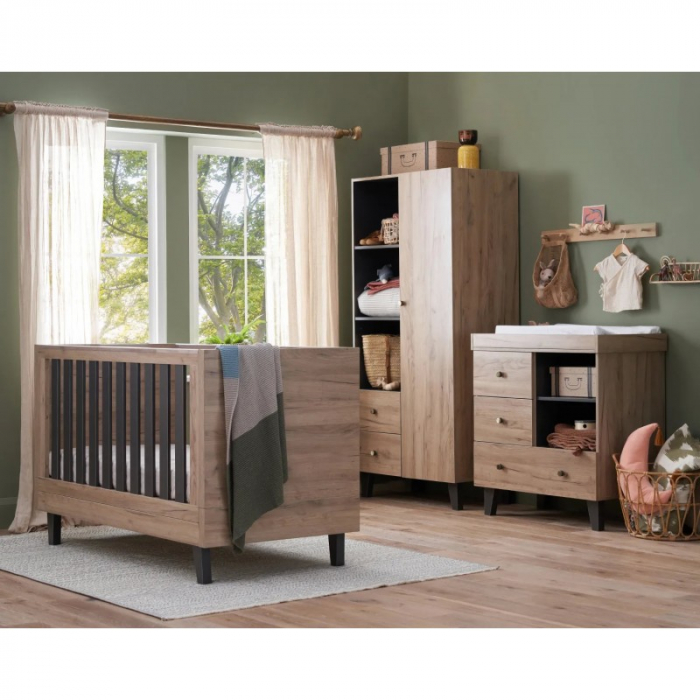 Tutti Bambini – Patut evolutiv 3 in 1 Como Oak & Slate Grey [6]