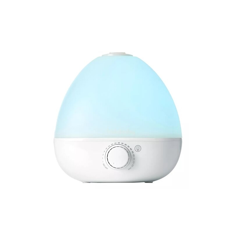 Umidificator, Fridababy, BreatheFrida, Cu ultrasunete 3 in 1, Ultra silentios, Include difuzor de uleiuri esentiale si lumina de veghe, Cu oprire automata, Rezervor BPA Free, Alb [2]
