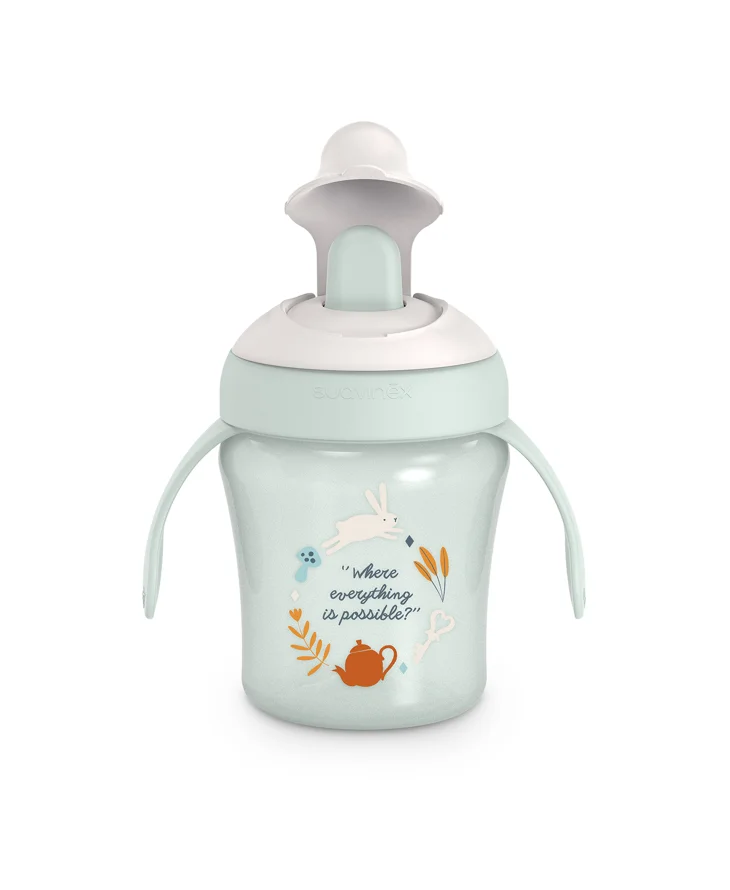 Cană de antrenament cu tetină Suavinex Wonderland 200 ml [1]