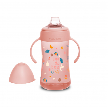 A doua cană cu muștiuc din silicon Suavinex Forest 270 ml [1]