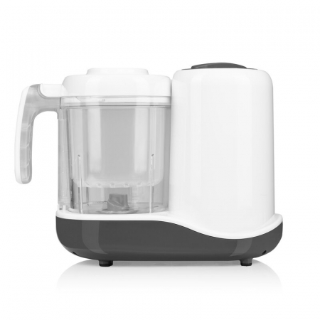 Aparat de gatit, Lionelo, BabyMenu, 5 in 1, Cu functii de gatire la abur, dezghetare, amestecare, incalzire si sterilizare, Cu recipient din tritan, Include meniu cu retete, Personalizare setari, Alb [4]