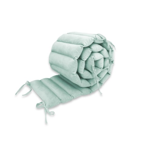 Siguranta si Sanatate - Aparatoare pentru patut, MimiNu, Tip panou, Pentru patut, Lungime 180 cm, Din catifea, Cold Mint