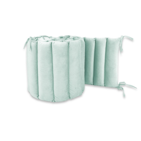 Aparatoare pentru patut, MimiNu, Tip panou, Pentru patut, Lungime 180 cm, Din catifea, Cold Mint [1]