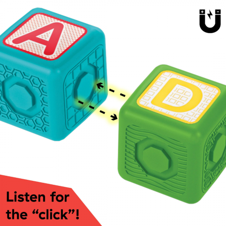 Baby Einstein - Blocuri magnetice de activitati, "Bridge & Learn" din 15 piese [9]