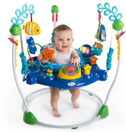 Jucarii si Jocuri - Baby Einstein - Centru de activitati Neptune's Ocean Discovery Jumper™