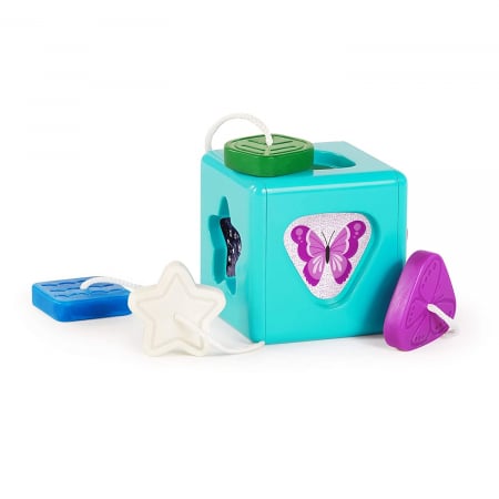Jucarii si Jocuri - Baby Einstein - Cubul vesel  Match & Grasp