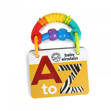Jucarii si Jocuri - Baby Einstein - Jucarie Cartonase cu Alfabetul de la A la Z