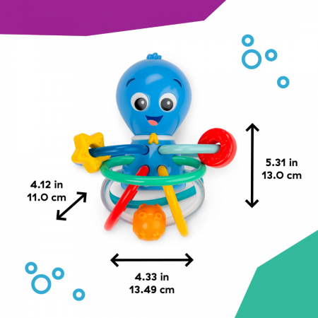 Baby Einstein - Jucarie de dentitie si alinare, "Ocean Explorers Opus" [5]