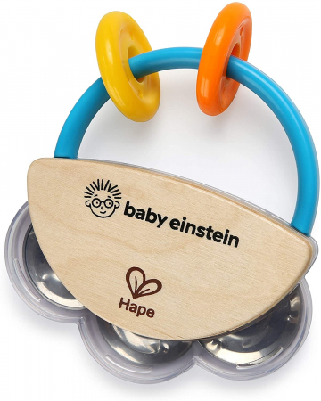 Baby Einstein - Jucarie mini tamburina din lemn [1]