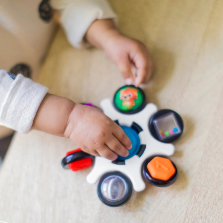 Baby Einstein  - Jucarie senzoriala Curiosity Clutch Twist & Pop Rattle Teether [8]