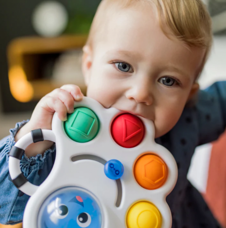 Jucarii si Jocuri - Baby Einstein - Jucarie senzoriala si de dentitie Caracatita Opus