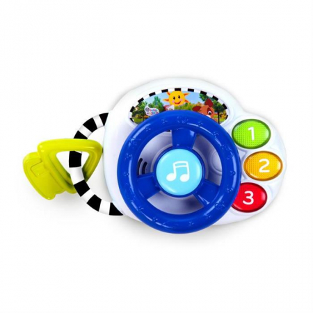 Jucarii si Jocuri - Baby Einstein - Jucarie volan muzical cu lumini Driving Tunes