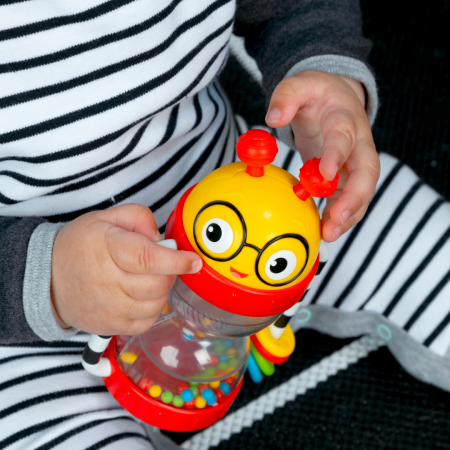 Baby Einstein - Jucarie zornaitoare, "Cals Sensory Shake-up", fara BPA [4]